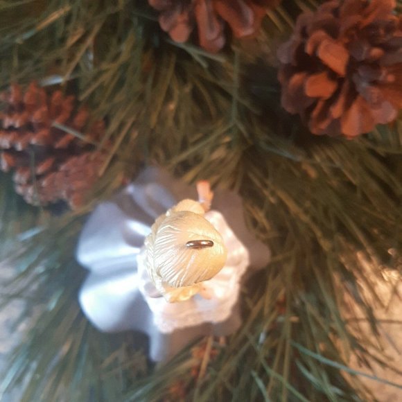 2013 Mattel Barbie Collectors Christmas Ornament Silver Dress in Box - Picture 7 of 12